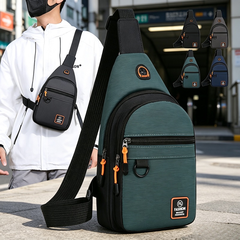 Hiking Backpack Waterproof - メンズ防水スポーツクロスボディチェストバッグ、レジャー、アウトドア、ハイキング、バイク、旅行用ショルダーバックパック