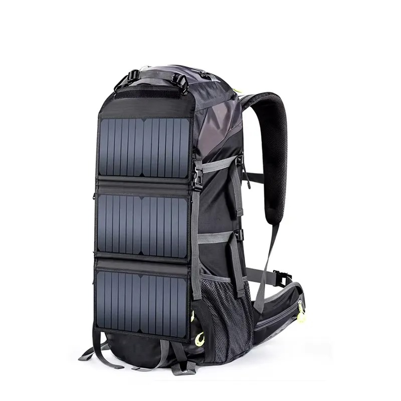 2026カスタムソーラーパネルバックパック スマート68L  - Hiking Backpack Waterproof のレビューと価格