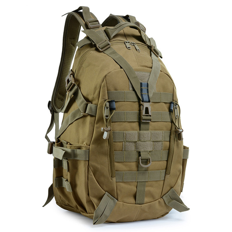 35L 戦術的なバックパック防水トレッキング釣り狩猟バックパ - Rucksack Military Style のレビューと価格