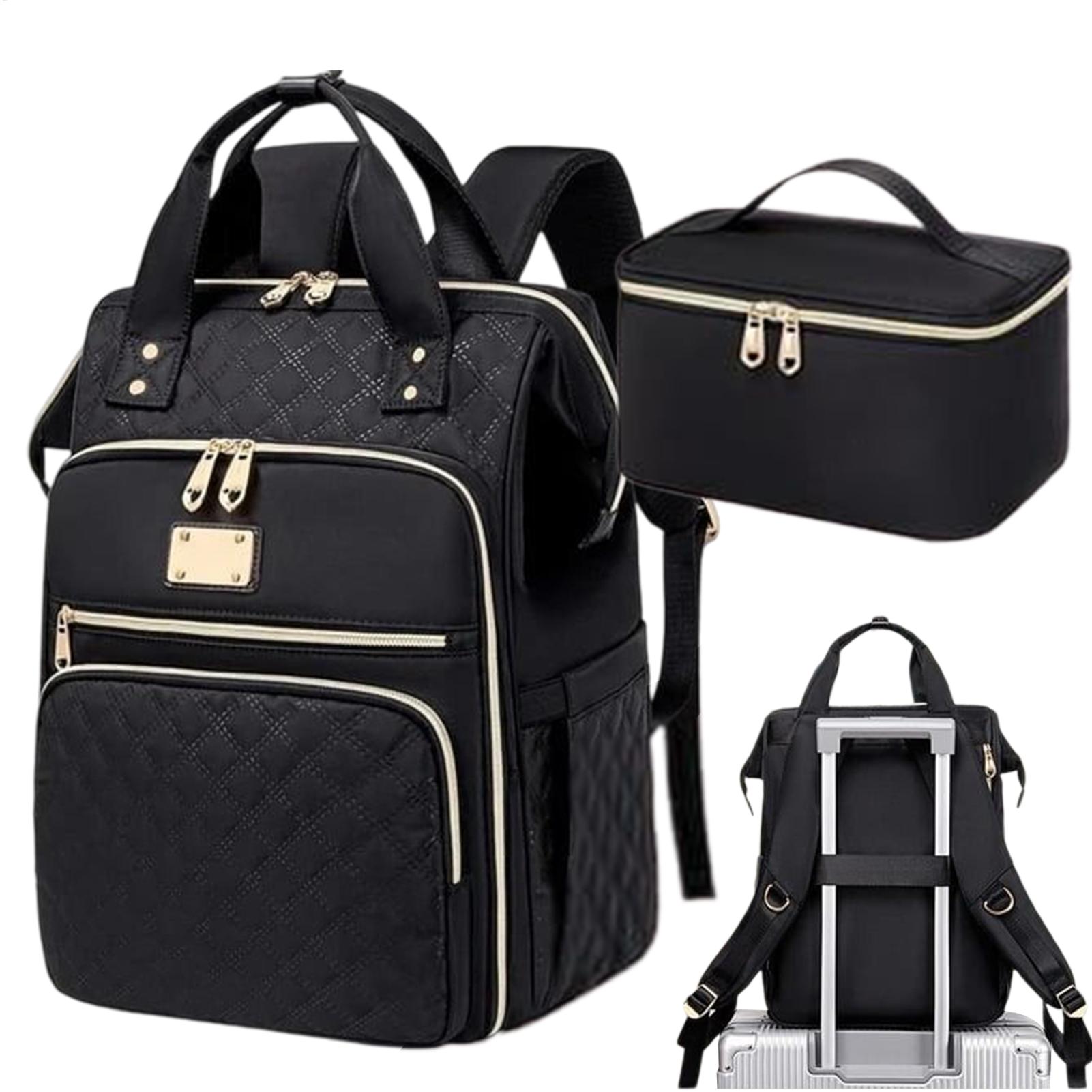 仕事と学校用の2-in-1ランチバックパック、15.6インチ - Laptop Backpack 15.6 のレビューと価格