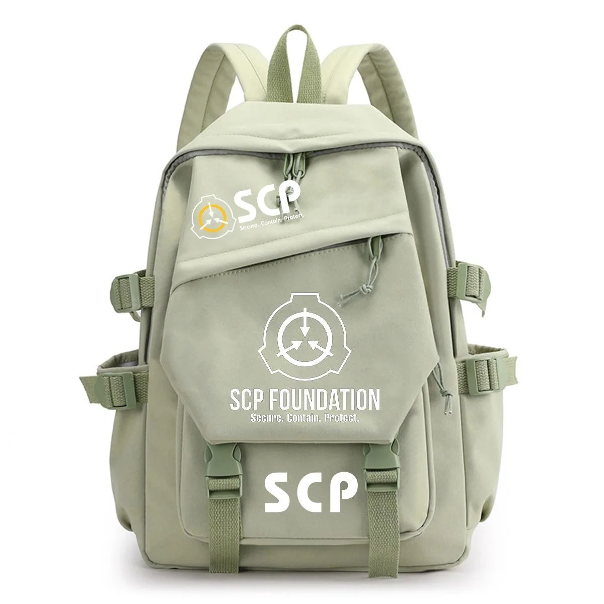 ブラック ブルー グリーン ホワイト ピンク、SCP財団、学 - School Backpack Teen のレビューと価格