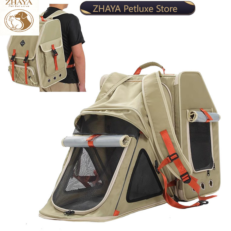 ZHAYA ペットキャリアバックパック 大容量 ポータブル  - Foldable Backpack Small のレビューと価格